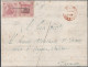 Ltr 1860 - Napoli - Piego Da Napoli A Taranto, 2 Gr (7a) + 1 Gr (4c), Tassa Per Insofficiente Francatura, Cert. Borrelli - Nápoles