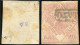 Us 1858 - Napoli - 20 Grana Rosa Carminio Chiaro  (13a) II° Tavola Usato - Napoli