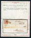 Ltr 1858 - Napoli - Lettera Da Napoli A Messina, 10 Gr Rosa Lillaceo (10a) Uso Isolato Non Comune, Cert.Raybaudi - Napoli