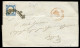 Ltr 1861 - Prov. Napoletane - Lettera San Severo A Foggia, 2 Gr Azzurro (20b) Svolazzo Tipo 33  R1 Cert.Manzoni & Viesti - Naples