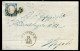 Ltr 1861 - Prov. Napoletane - Lettera Da Aquila A Napoli, 2 Gr Azzurro Chiaro (20 ) Svolazzo Tipo 32 Punti 10, Cert.Vies - Napoli