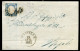 Ltr 1861 - Prov. Napoletane - Lettera Da Aquila A Napoli, 2 Gr Azzurro Chiaro (20 ) Svolazzo Tipo 32 Punti 10, Cert.Vies - Naples