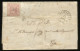 Ltr 1858 - Napoli - Lettera Da Chieti A Vasto, 1 Gr Rosa Chiaro I (3) Non Tassata Svolazzo Tipo 9 Punti 7, Cert. Viesti - Napoli