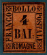 Us  ROMAGNE 1859 4 Baj Fulvo Cert. Zappala - Romagna