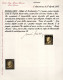 Us 1859 - Sicilia - 1 Grana Bruno Oliva (3b) I Tav. Carta Di Napoli, Cert Chiavarello/Merone (15.000) - Sicile
