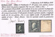 * 1859 - Sicilia "20 Grana Nero Ardesia" (13a) Nuovo, Tinta RARA, Cert. M.Merone (16.000) - Sicily