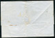 Ltr 1859 - Sicilia "Lettera Da Palermo A Marsala 3 Marzo 1860" 2 Grana I Tav Azzurro (6)  Diena, Sass.Asi+Annul. (1.080) - Sicile