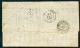 Ltr 1860 "Toscana" Lettera Da Firenze Per Viterbo, 40c Carminio Scarlatto (21a) Diena Cert. L.Guido (3.250) - Toskana