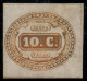 ** 1863 - Regno - Segnatasse  ''Ovale Con Valore Al Centro'' 10c Giallo (1b), Gomma Integra, Cert. Raybaudi (4.500) - Taxe