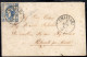 Ltr 1863  - Regno - Busta "VALENTINA" Da Bolzaneto Per Murta (13),con 15c Azzurro II Tipo, Annullo Circolare ''Chiavari' - Marcophilia