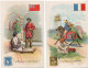 Cart Cartolina Pubblicitaria 1900 - Lotto Di 48 Cartoline Nuove Lysoform Achille Brioschi (La Posta Nel Mondo) Complete - Strafport