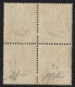 ** 1874 - Levante - Emissioni Generali, Ornati Degli Angoli Modificati, Sopr. ''Estero'' (Cat 9a) Scarlatto Cert. Fabris - Algemene Uitgaven