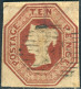 Us 1847-54 - "Gran Bretagna" Stanley Gibbons (57) Embossed Ten Pence Die 4 (£1.800) - Gebraucht