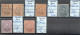 */us 1874/1883 - Levante - Lotto 3° Quasi Completo (1/17) Manca Solo Cat 5 (notati Alcuni Doppioni) (3.399) - Emissions Générales