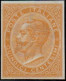* 1864 - Regno Saggio Con Cambio Di Colore (P13g), 15c Giallo Arancio ND, Cert. D. Fabris (350) - Neufs