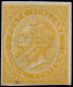 * 1864 - Regno Saggio Con Cambio Di Colore (P13d), 15c Giallo Cromo ND, Cert. D. Fabris (350) - Neufs