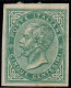 * 1864 - Regno Saggio Con Cambio Di Colore (P11g), 5c Verde ND, Eff. V. E. II, Cert. D. Fabris (350) - Neufs