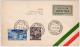 Ltr Tripoli Busta Viaggiata Con Annullo Della Fiera Campionaria Indirizzata A Castelrosso Egeo - Storia Postale (Posta Aerea)