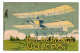 Ltr 1908 Cartolina Volo Commemorativa Viaggiata Del Volo Delagrange - Marcofilía (Aviones)