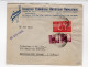 Ltr 1949 Italia Repubblica - 100 LIRE DEMOCRATICA + Coppia Del 20 Lire Per Gli USA - 1961-70: Poststempel