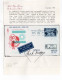 Ltr 1961 Italia Repubblica - BUSTA VENETIA Con GRONCHI RICOPERTO Certt. E. Diena - 1961-70: Storia Postale