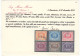 Us San Marino Serie 2/7 Usata Cert Merone - Used Stamps