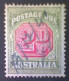 Australia, Scott #J66, Used(o), 1938 Postage Due, 2d, Green And Carmine - Gebraucht