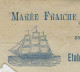 1927  ENTETE  ETS Conti Goudaille Boulogne Sur Mer NAVIGATION PECHE MAREE FRAICHE SALAISON TARIFS V.SCANS - 1900 – 1949