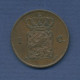 Niederlande Cent 1870, William III., KM 100 Fast Vz (m6487) - 1849-1890: Willem III.