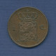 Niederlande Cent 1870, William III., KM 100 Fast Vz (m6487) - 1849-1890 : Willem III