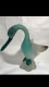 Cenedese - Murano Glass Swan (Venice) - Scavo (antiqued Look) - Vetro & Cristallo