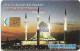 Malaysia - Telekom Malaysia (chip) - Masjid Sultan Salahuddin Mosque, Chip Gem1A Symm. Black, 10RM, Used - Malesia