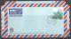 New Zealand. Aerogramme.  13th World Orchid Conference, Auckland, 1990.  Special Cancellation On Airmail Aerogramme. - Airmail