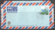 New Zealand. Aerogramme.  13th World Orchid Conference, Auckland, 1990.  Special Cancellation On Airmail Aerogramme. - Posta Aerea