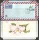 New Zealand. Aerogramme.  13th World Orchid Conference, Auckland, 1990.  Special Cancellation On Airmail Aerogramme. - Poste Aérienne