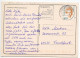 Germany 1998 Postcard Straubing Im Weihnachtsschmuck; Slogan Cancel; 100pf. Elisabeth Schwarzhaupt Stamp - Straubing