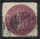 AUSTRALIA.." NEW SOUTH WALES.."...QUEEN VICTORIA..(1837-01.).."  1861.".....5/-.......P12......VFU... - Used Stamps