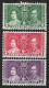 CANADA.." NEWFOUNDLAND."...KING GEORGE VI..(1936-52.)..OMNIBUS.....CORONATION SET OF 3.. , .....MH....... - Unused Stamps