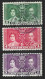 CANADA.." NEWFOUNDLAND."...KING GEORGE VI..(1936-52.)....OMNIBUS.....CORONATION SET OF 3.. , .....USED........ - Unused Stamps