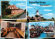 73324173 Krummhoern Jugendherberge Greetsiel Windmuehle Fischereihafen Fischkutt - Krummhörn