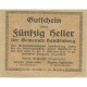 Billet, Autriche, Handenberg, 50 Heller, Paysage 1920-10-31, SPL, Mehl:FS 347a - Oesterreich