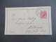 Österreich 1906 Kartenbrief Großer Stempel Klausen-Leopoldsdorf Nach Dillingen Gesendet Mit Ank. K1 Dillingen (Donau) - Letter-Cards