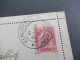 Österreich 1906 Kartenbrief Großer Stempel Klausen-Leopoldsdorf Nach Dillingen Gesendet Mit Ank. K1 Dillingen (Donau) - Letter-Cards