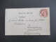 Österreich 1893 Kartenbrief 5 Kreuzer Mit Stempel K1 Schwechat Nach Ludwigsburg Württemberg Mit Ank. K1 Ludwigsburg - Letter-Cards