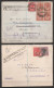 Afrique Du Sud - Lot De 2 Lettres Recommandées Càd NORWOOD JOHANNESBURG 1922 Pour BERLIN & CHARLOTTENBURG - Covers & Documents