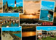 73293607 Buesum Nordseebad Fischkutter Hafen Leuchtturm Mole Strand Promenade So - Buesum
