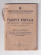 Tariffe Postali, Telegrafiche E Telefoniche Anno 1951 Libretto 56 Pagine Edito Dal Ministero PT  Rif S343 - Tariffe Postali