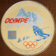 Jeux Olympiques D'Hiver GRENOBLE 1968 Plat à Tarte Et Couvercle OLYMPE Chambre Syndicale De La Boulangerie-Pâtisserie De - Other & Unclassified