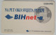 Bosnia 50 Units Chip Card - BIHnet - Bosnie