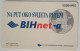 Bosnia 50 Units Chip Card - BIHnet - Bosnien